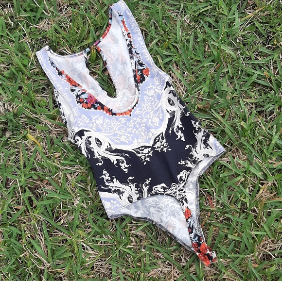 FREE PEOPLE Intimately Floral Multicolor Thong S - Picture 8 of 8